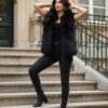 Μαύρο Faux Fur Γιλέκο – Statement Piece