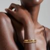 Γυναικείο Χρυσό Βραχιόλι Bangle – Minimal Πολυτέλεια