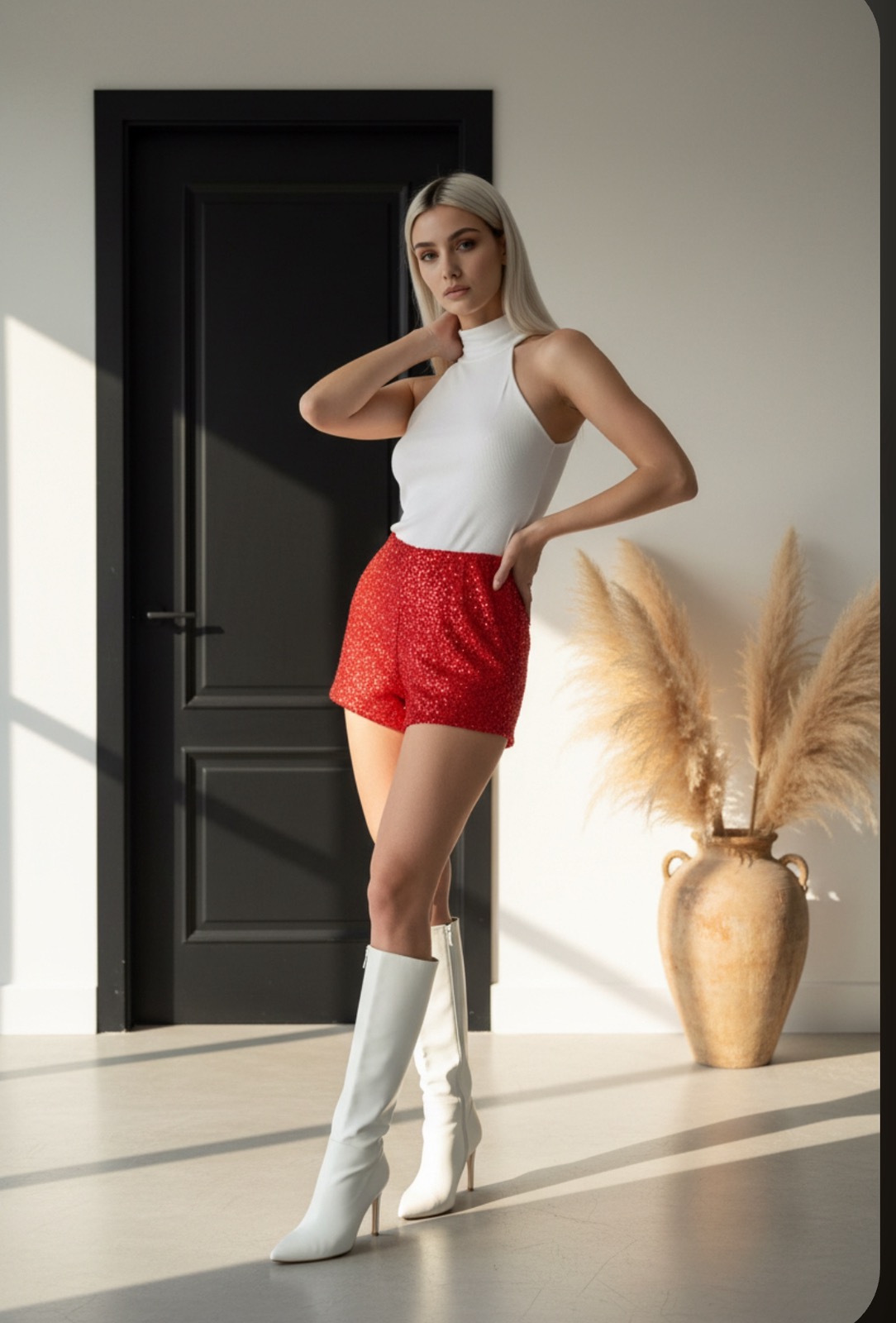 Σορτς με Παγιέτες one size